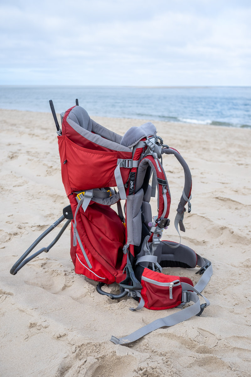 Kraxe am Strand